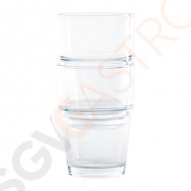 Olympia stapelbare Tumbler 20cl 12 Stück | Kapazität: 20cl | gehärtetes Glas