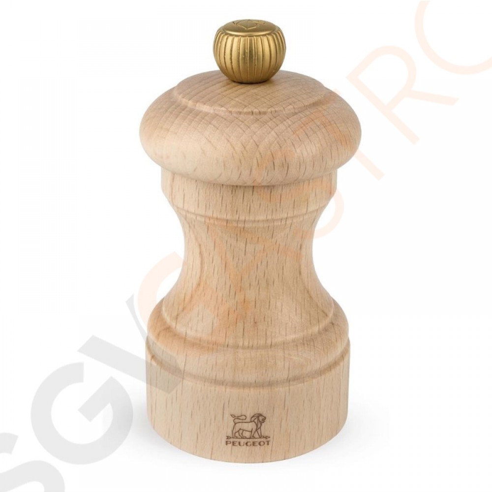 Peugeot Salzmühle helles Holz 10cm Verstellbare Mahlung | 10(H)cm | helles Holz