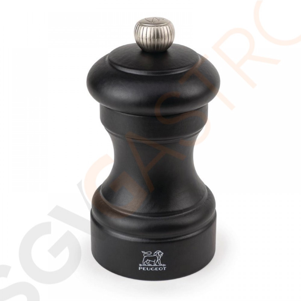 Peugeot Pfeffermühle schwarz 10cm Verstellbare Mahlung | 10(H)cm | schwarz
