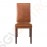 Bolero Esszimmerstühle Kunstleder antik gebräunt 2 Stück | Sitzhöhe: 51cm | 94 x 40,5 x 50cm | Kunstleder und Birkenholz | antik gebräunt