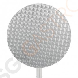 Bolero runder klappbarer Stehtisch Edelstahl 60cm 105 x 60(Ø)cm | Edelstahl und Aluminium