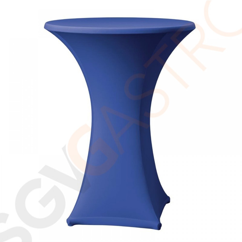 Tischhusse für Stehtische Samba blau 85cm 115 x 85(Ø)cm | Polyester, Lycra | blau Tischhusse für Stehtische Samba blau 85cm 115 x 85(Ø)cm | Polyester, Lycra | blau