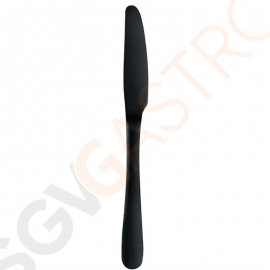 Olympia Etna schwarze Dessertmesser 12 Stück | 21,8(L)cm | Edelstahl mit schwarzer Beschichtung