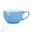 Olympia Cafe Kaffeetassen blau 22,8cl Passend zu Untertassen GL047, GL048, GL049, HC407, GL464 | 12 Stück | Kapazität: 22,8cl | Steinzeug | blau