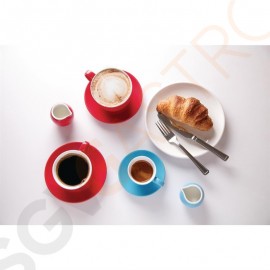 Olympia Cafe Untertassen blau 11,7cm Passend zu Espressotassen HC402, GK070, GK071, GK072, GL459 | 12 Stück | 11,7(Ø)cm | Steinzeug | blau