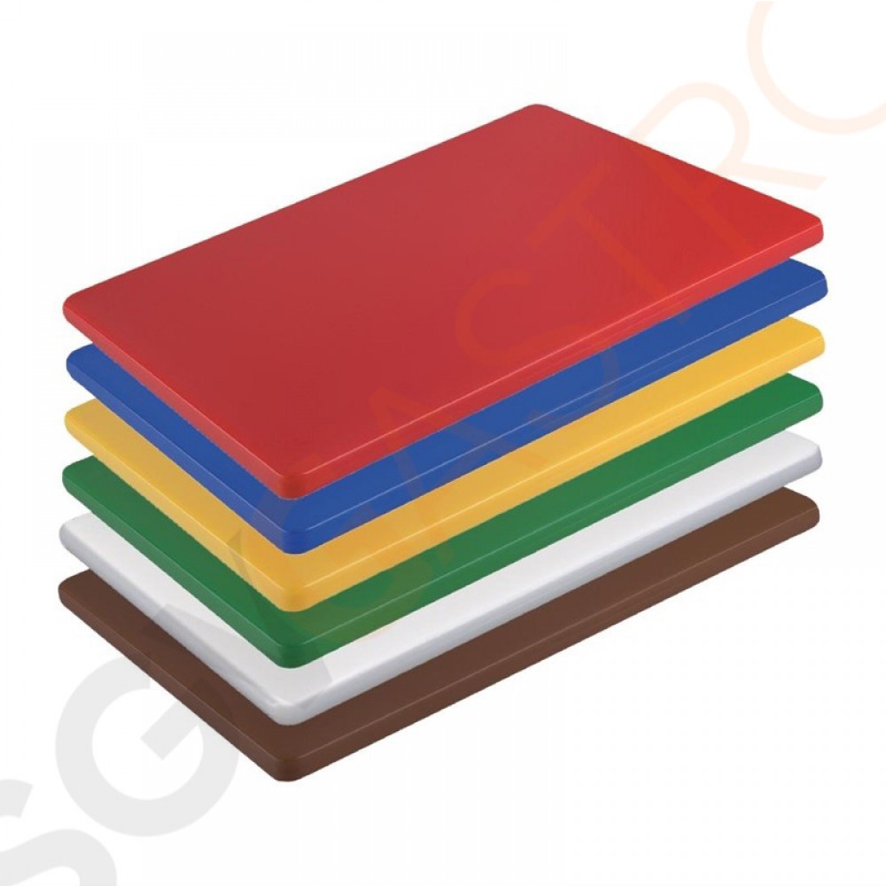 Hygiplas HDPE kleine Schneidebretter Set Größe: 12(H) x 300(B) x 225(T)mm | Set mit 6 Schneidebrettern Hygiplas HDPE kleine Schneidebretter Set Größe: 12(H) x 300(B) x 225(T)mm | Set mit 6 Schneidebrettern
