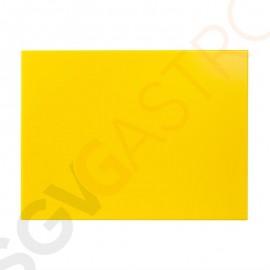 Hygiplas großes Schneidebrett mit hoher Dichte gelb J021 | Groß - 12(H) x 600(B) x 450(T)mm