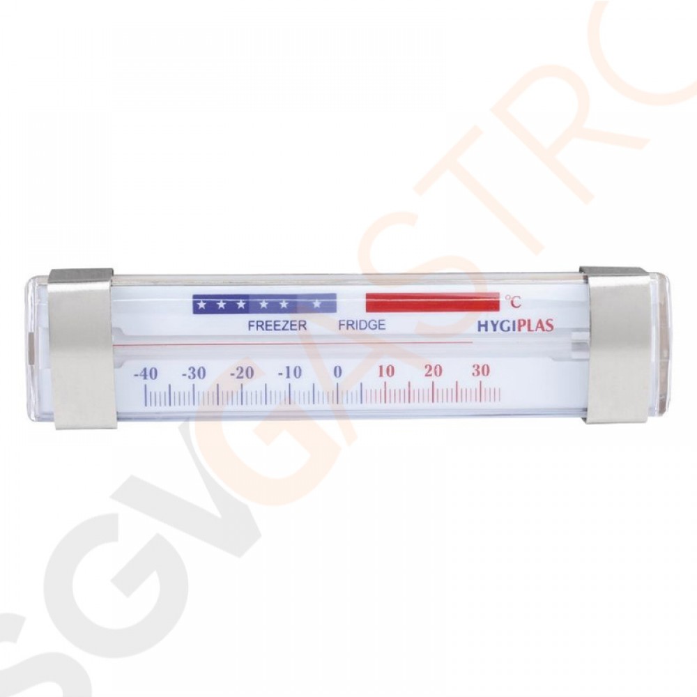 Hygiplas Kühl- und Gefrierschrankthermometer Temperaturbereich: -40°C bis +34°C.