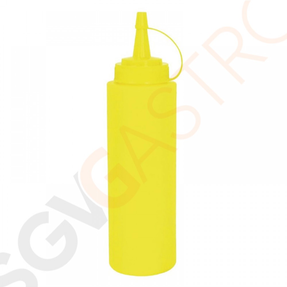 Vogue Quetschflasche gelb 237ml Kapazität: 237ml. Gelb.
