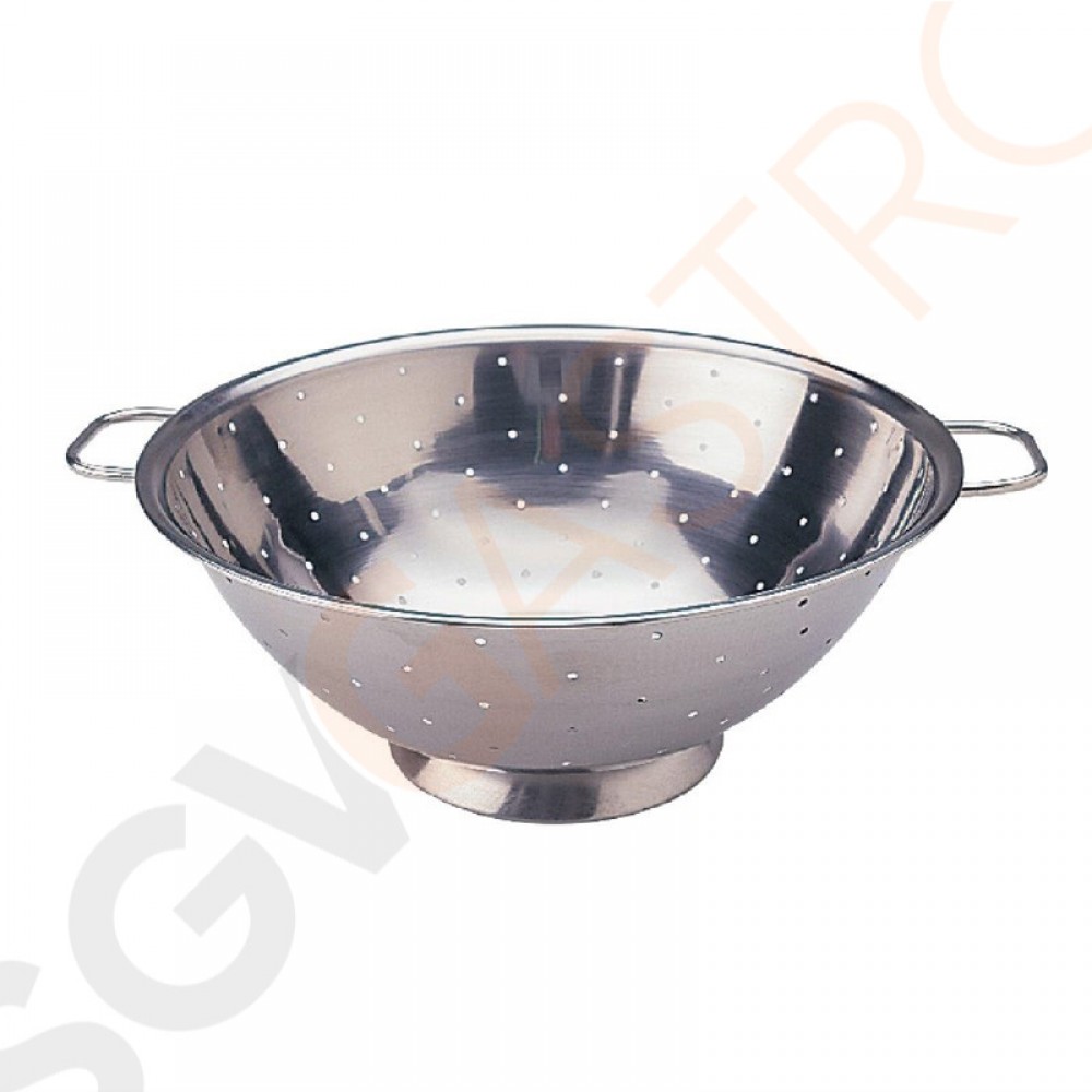 Vogue Gemüseseiher Edelstahl Durchmesser 30,5cm Gemüseseiher 30,5cm (Ø). Vogue Gemüseseiher Edelstahl Durchmesser 30,5cm Gemüseseiher 30,5cm (Ø).