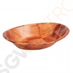 Ovale Holzschale 19 x 25,5cm Größe: 19(B) x 25,5(T)cm | Material: Holz