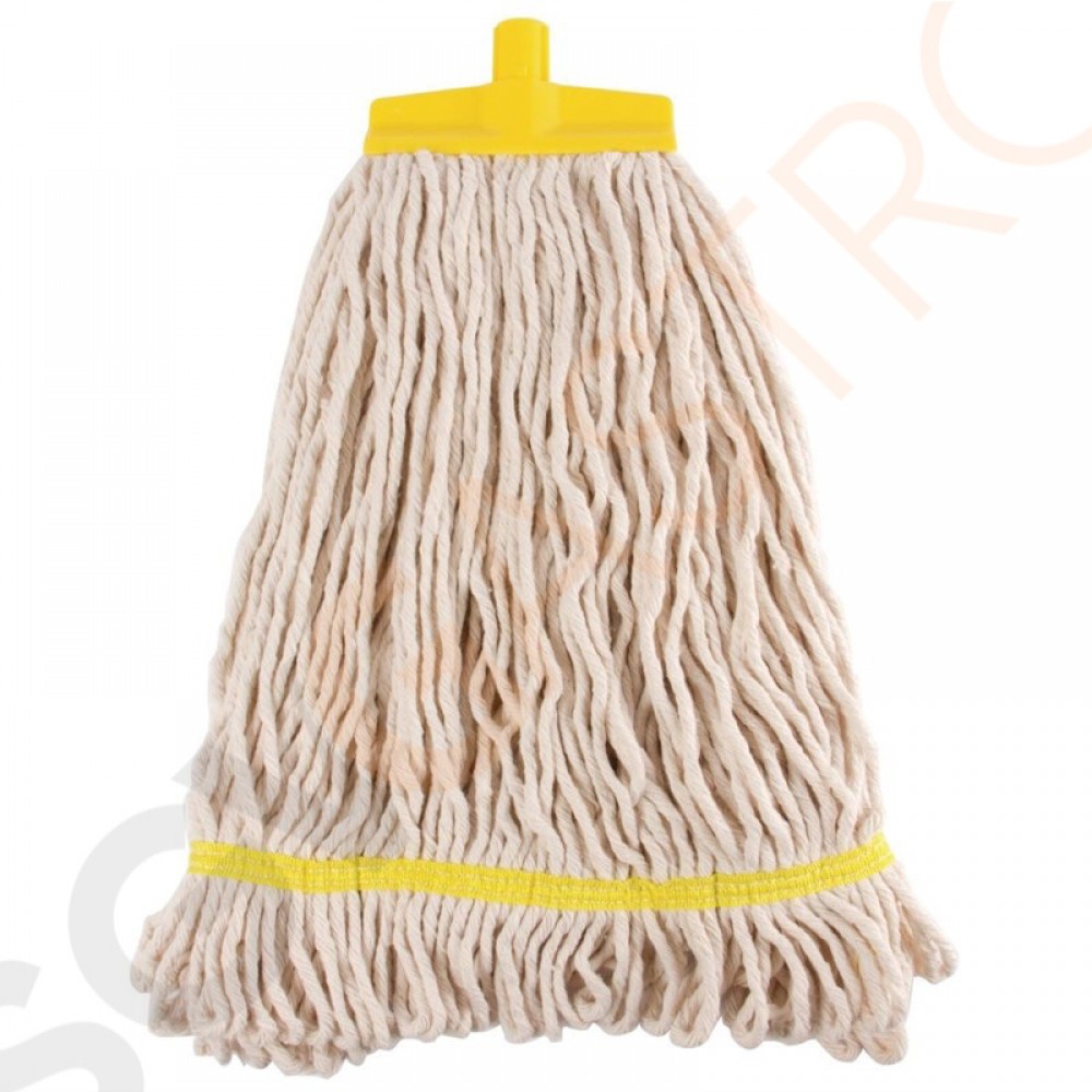 SYR Kentucky Moppkopf Baumwolle gelb Geeignet für Stiel L349 | gelb | Baumwolle