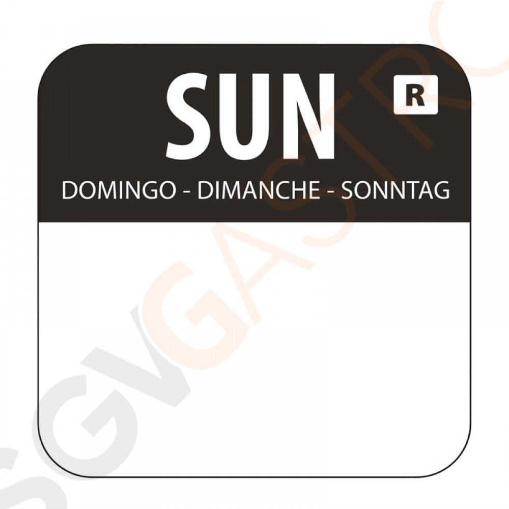Vogue Farbcode Sticker Sonntag schwarz Farbcode Sticker, Sonntag/schwarz. Vogue Farbcode Sticker Sonntag schwarz Farbcode Sticker, Sonntag/schwarz.