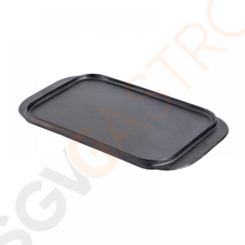 Vogue Grillplatte doppelseitig Maße: 48,2cm (B) x 26cm (T) | Material: Gusseisen Vogue Grillplatte doppelseitig Maße: 48,2cm (B) x 26cm (T) | Material: Gusseisen