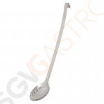 Vogue perforierter Servierlöffel mit Haken 455mm Material: Edelstahl. Länge: 455mm. Perforiert.