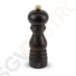 Peugeot Salzmühle dunkles Holz 18cm Verstellbare Mahlung | 18(H)cm | dunkles Holz