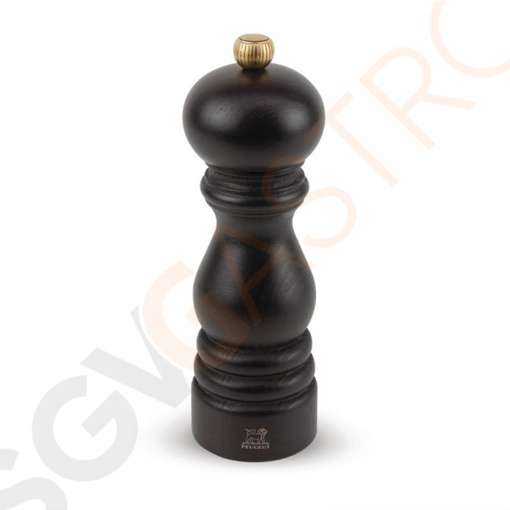 Peugeot Pfeffermühle dunkles Holz 18cm Verstellbare Mahlung | 18(H)cm | dunkles Holz Peugeot Pfeffermühle dunkles Holz 18cm Verstellbare Mahlung | 18(H)cm | dunkles Holz