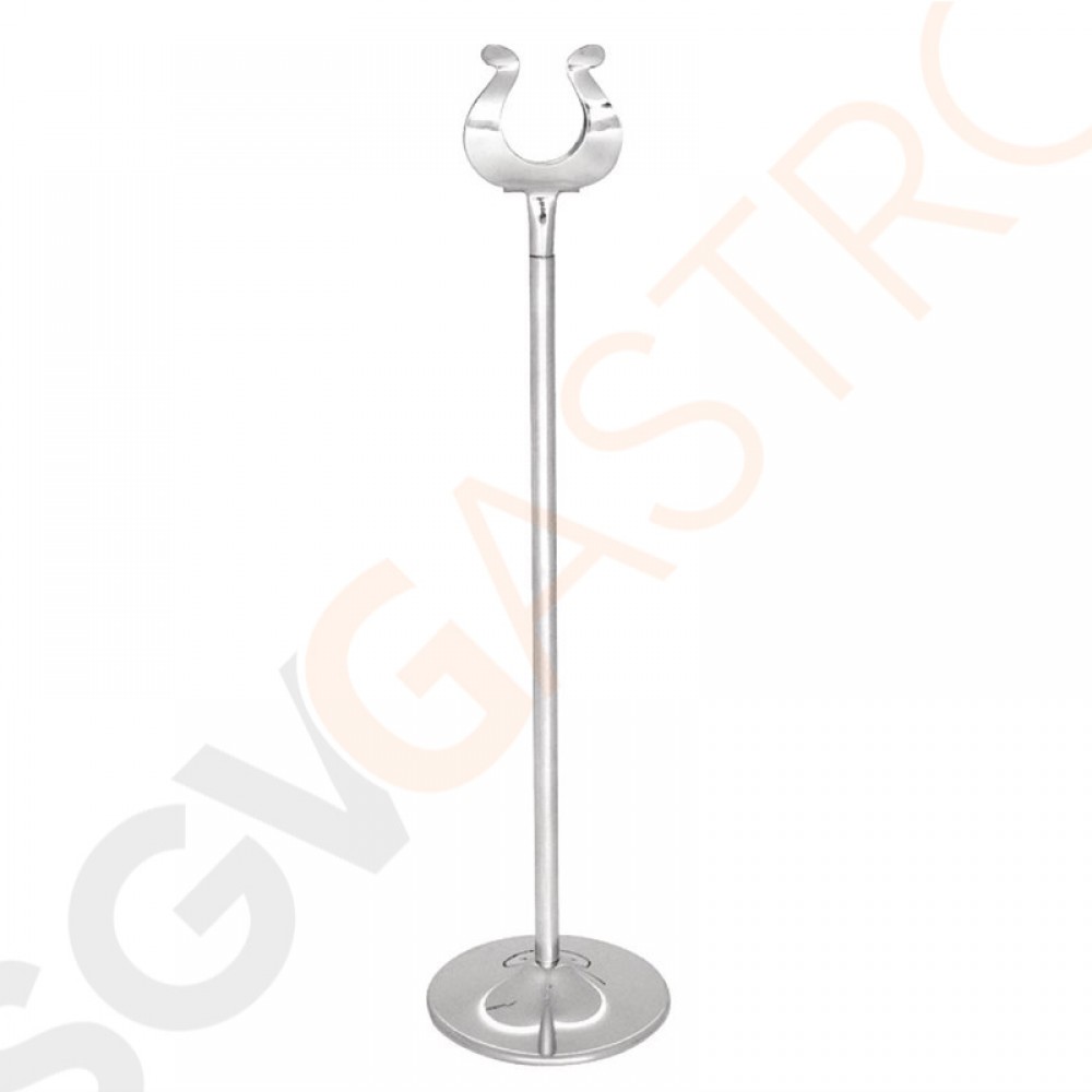 Olympia Tischkartenhalter 30,5cm 30,5(H)cm | Edelstahl