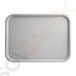 Kristallon Fast-Food-Tablett grau 45 x 35cm 45 x 35cm | Polypropylen | grau