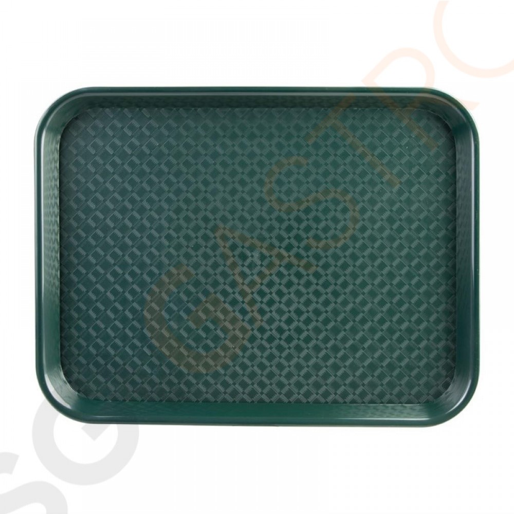 Kristallon Fast-Food-Tablett grün 45 x 35cm 45 x 35cm | Polypropylen | grün