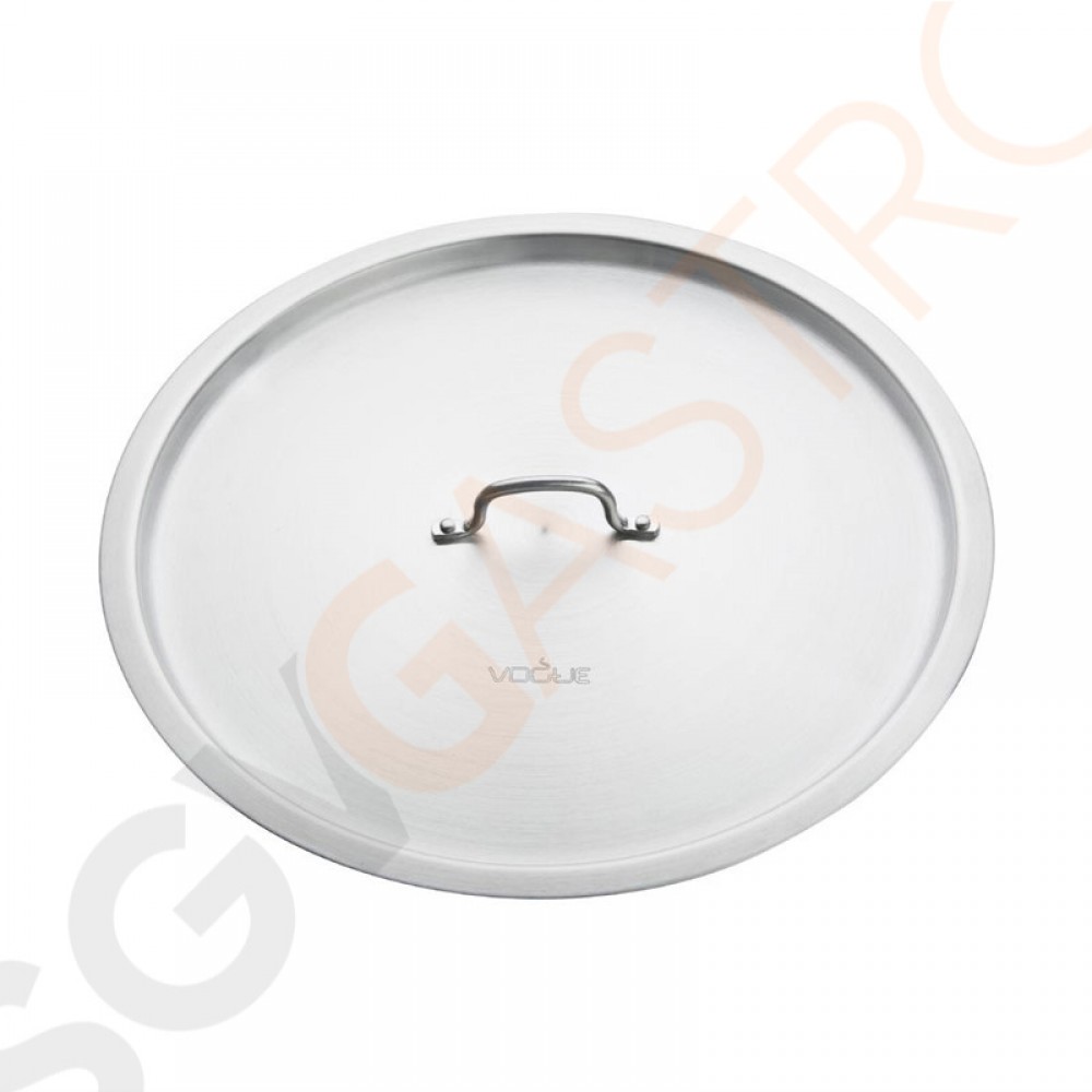 Vogue Kochtopfdeckel 40cm Größe: 40(Ø)cm. Material: Aluminium. Kompatibel mit: S354. Vogue Kochtopfdeckel 40cm Größe: 40(Ø)cm. Material: Aluminium. Kompatibel mit: S354.