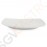 Olympia Whiteware abgerundete quadratische Teller 18,5cm U169 | 18,5 x 18,5cm | 12 Stück