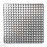 Bolero quadratischer Bistrotisch Edelstahl 1 Bein 60cm 72 x 60 x 60cm | Edelstahl und Aluminium