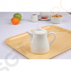 Olympia Whiteware Teekannen 48,3cl 4 Stück | Kapazität: 48,3cl | Porzellan