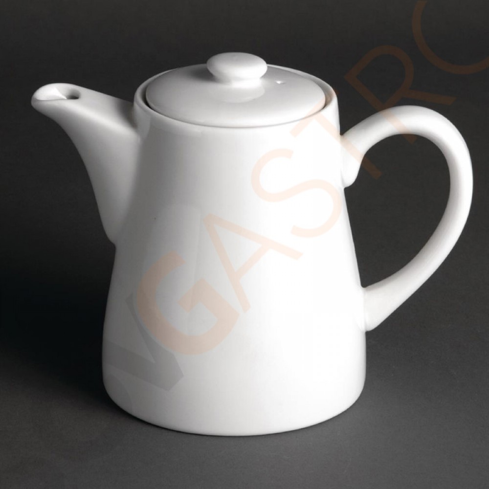 Olympia Whiteware Kaffeekannen 71cl 4 Stück | Kapazität: 71cl | Porzellan Olympia Whiteware Kaffeekannen 71cl 4 Stück | Kapazität: 71cl | Porzellan