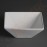 Olympia Whiteware quadratische Schalen 17cm 12 Stück | 17(B)cm | Porzellan