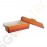 Vogue Terrinenform Gusseisen orange 1,7L Größe: 12(H) x 34(B) x 10,5(T)cm. Material: Gusseisen. Induktionsgeeignet.