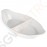 Olympia Whiteware ovale geteilte Gratinschalen weiß 29,5 x 15,5cm 6 Stück | 4,6(H) x 29,5(B) x 15,5(T)cm | Porzellan