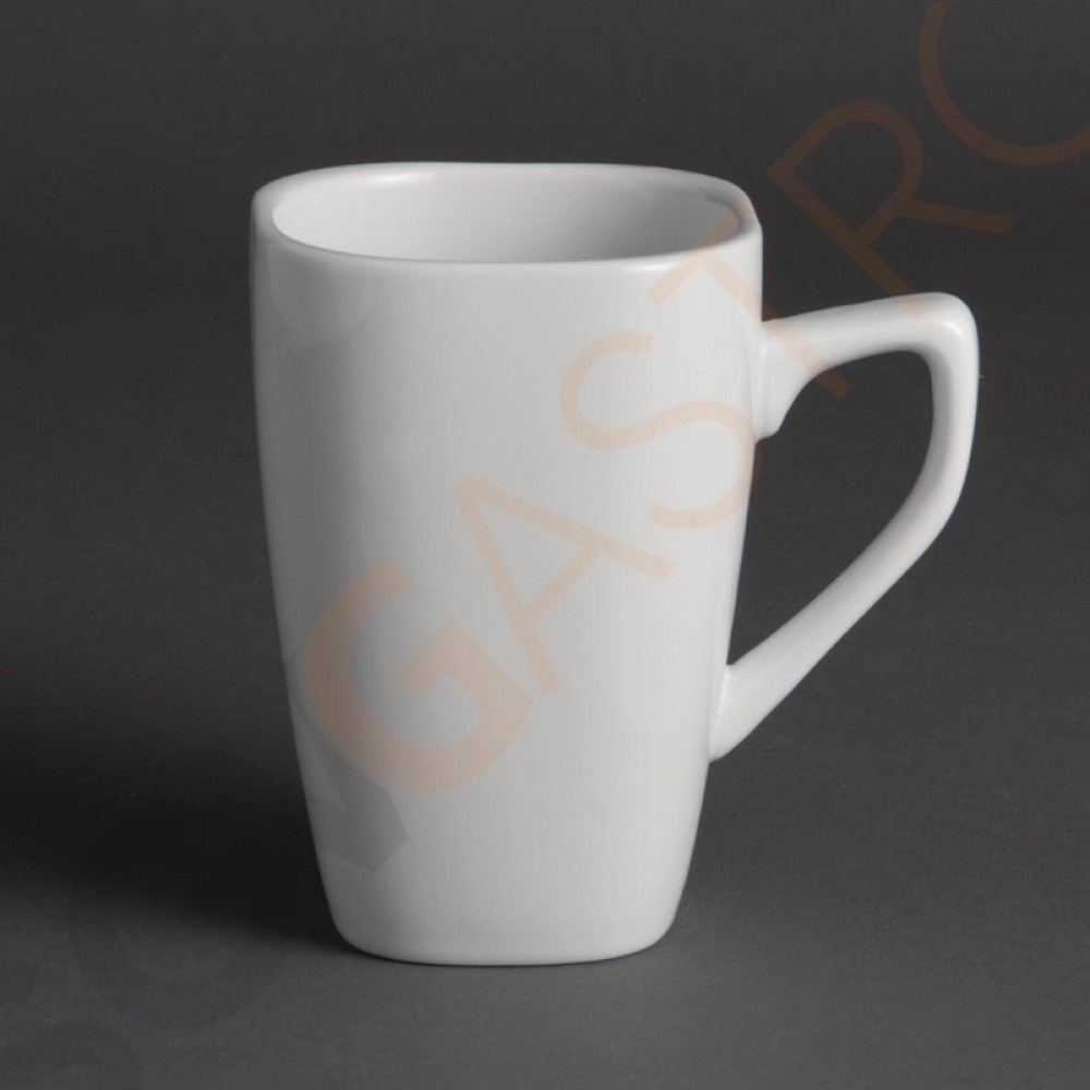 Olympia Whiteware quadratische Kaffeebecher 28,4cl 12 Stück | Kapazität: 28,4cl | Porzellan Olympia Whiteware quadratische Kaffeebecher 28,4cl 12 Stück | Kapazität: 28,4cl | Porzellan