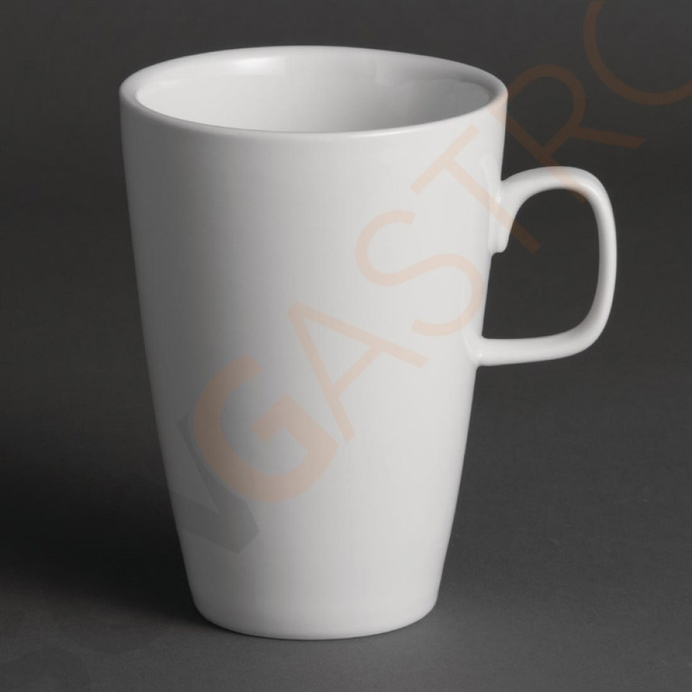 Olympia Whiteware Kaffeebecher 40cl 12 Stück | Kapazität: 40cl | Porzellan Olympia Whiteware Kaffeebecher 40cl 12 Stück | Kapazität: 40cl | Porzellan