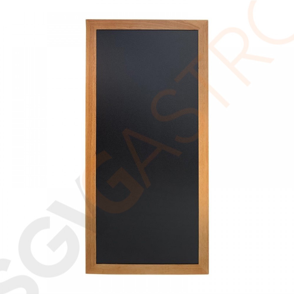 Securit lange Wandtafel Teakoptik 120 x 56cm Y860 | Schreibfläche: 110 x 46cm