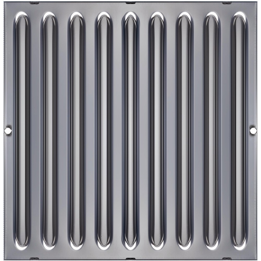 Flammschutzfilter aus Edelstahl 250x500x20mm