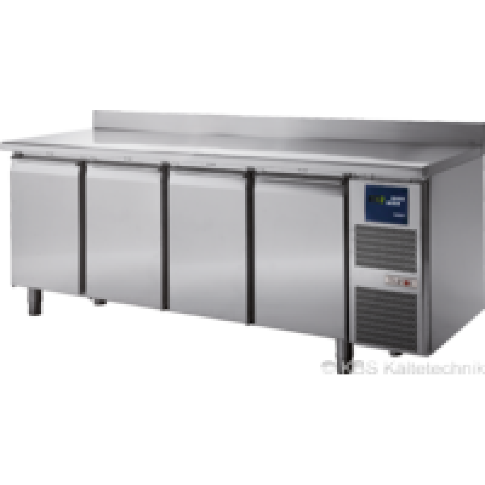 PREMIUMLINE Kühltisch friulinox/2034x700x850mm mit Aufkantung