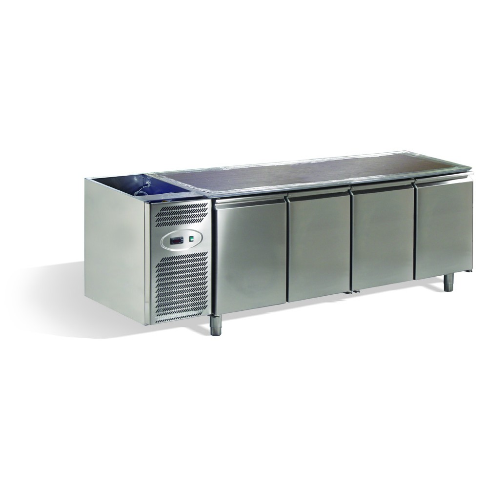 Studio 54 EN 600x400mm Bäckereikühltisch DAIQUIRI 4 Türe Maße:2 Studio 54 EN 600x400mm Bäckereikühltisch DAIQUIRI 4 Türe Maße:2