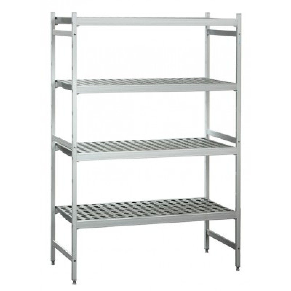 2/3 GN-Grundregalsysteme für Kühlzellen 3 Böden BxTxH 2940x385x1