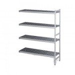 2/3 GN-Anbauregalsysteme für Kühlzellen 3 Böden BxTxH 2070x385x1