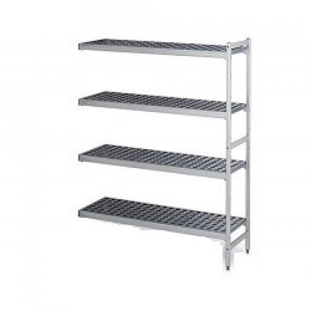 2/3 GN-Anbauregalsysteme für Kühlzellen 3 Böden BxTxH 1470x385x1