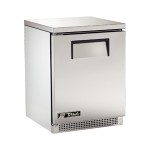 True Edelstahl Kühlschrank 1 Türig Tischmodell 147L TUC-24-HC